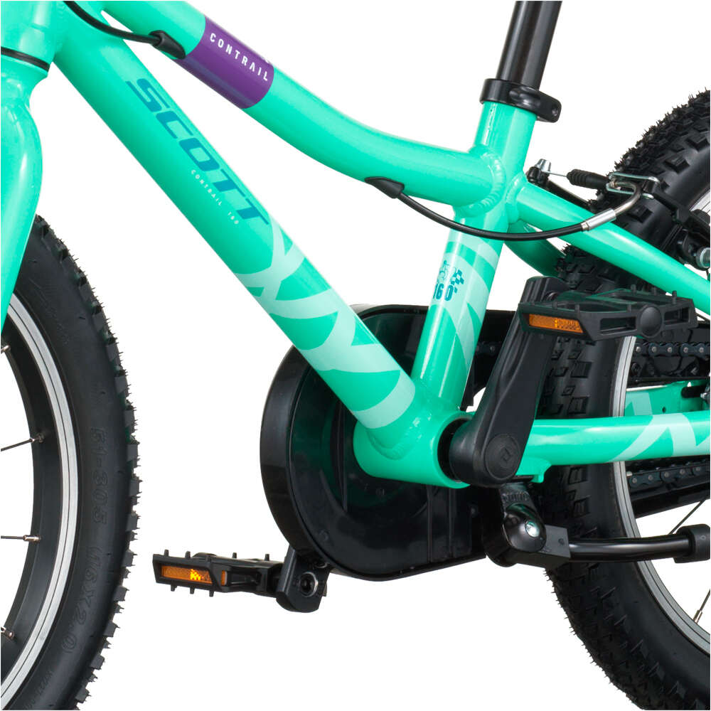 Scott bicicleta niño CONTRAIL 160 VERDE 05