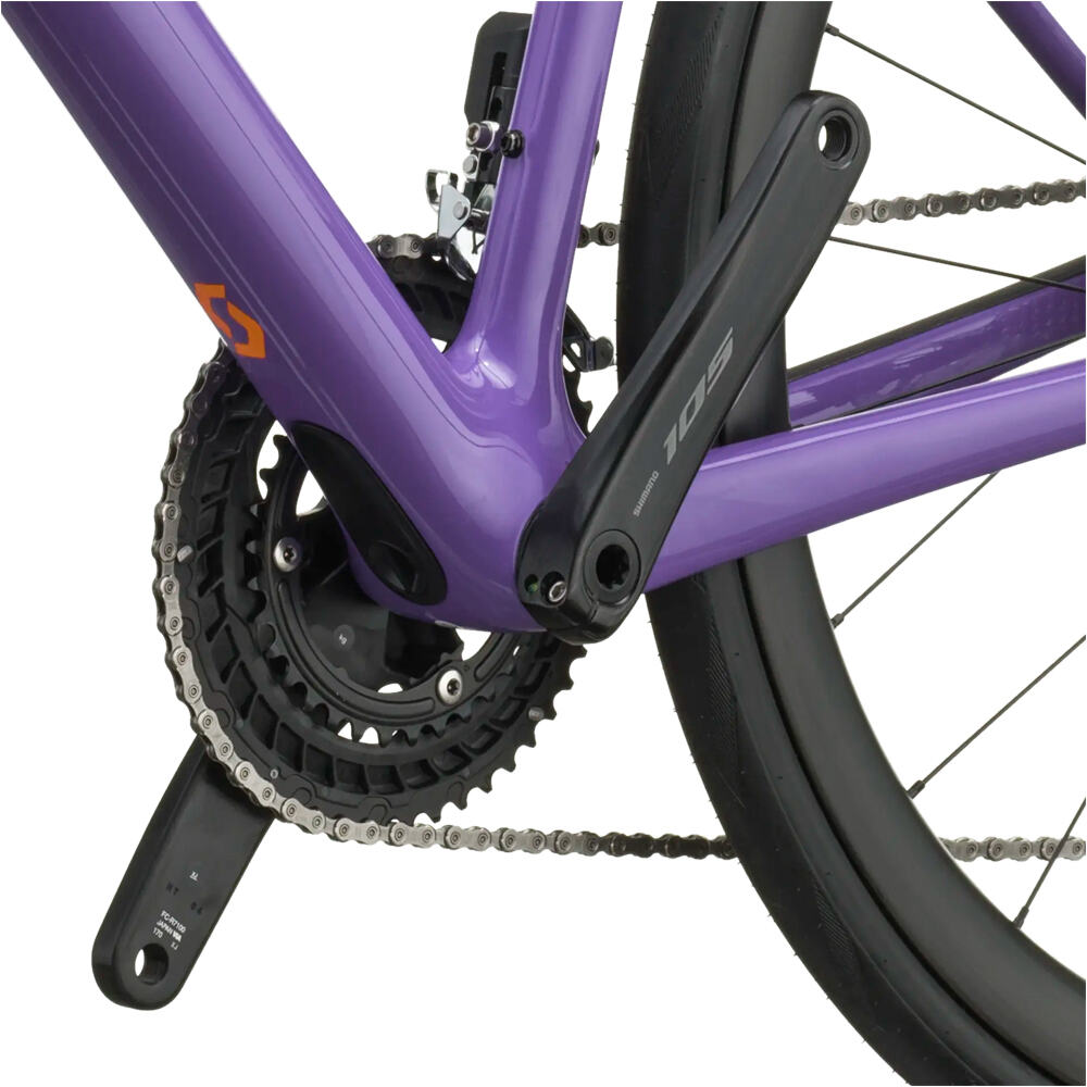 Scott bicicletas de carretera carbono ADDICT 30 MORADO 05