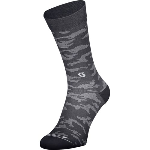 SCOTT CALCETIN TRAIL CAMO CREW gris