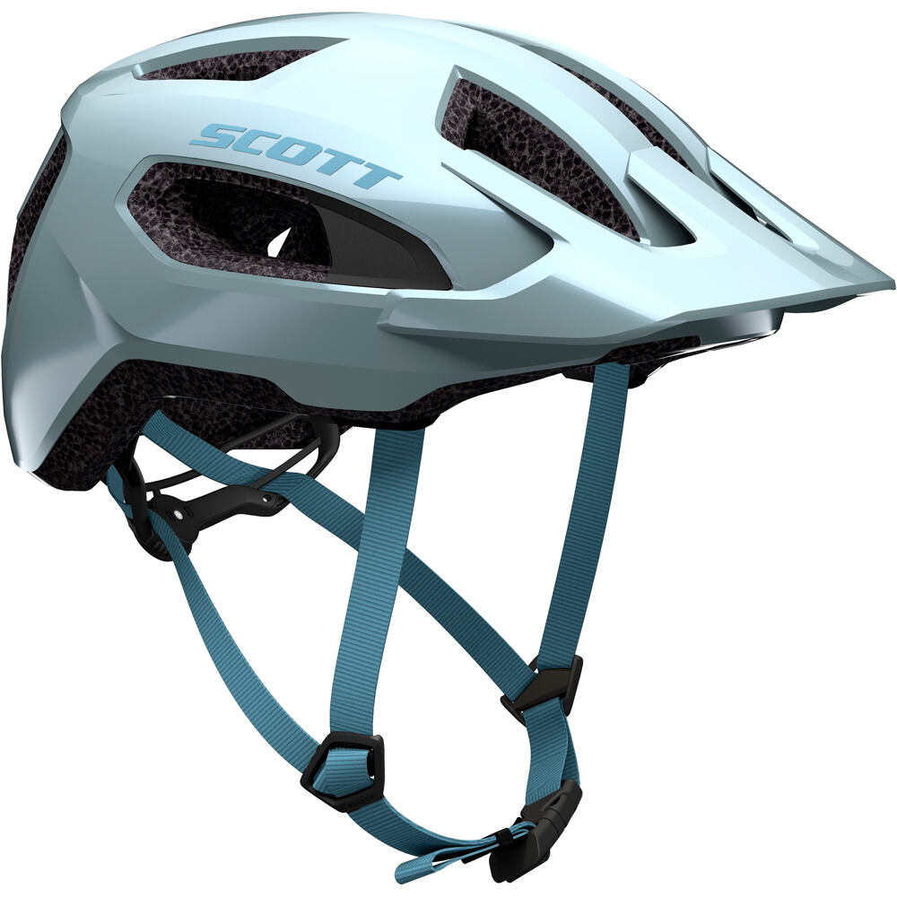 Scott casco bicicleta CASCO SUPRA (CE) AZUL vista frontal