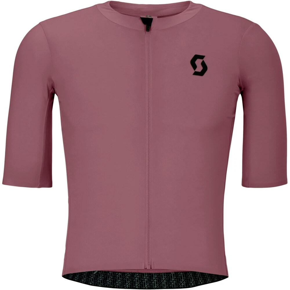 Scott maillot manga corta hombre MAILLOT MS ULTD SS MORADO vista frontal