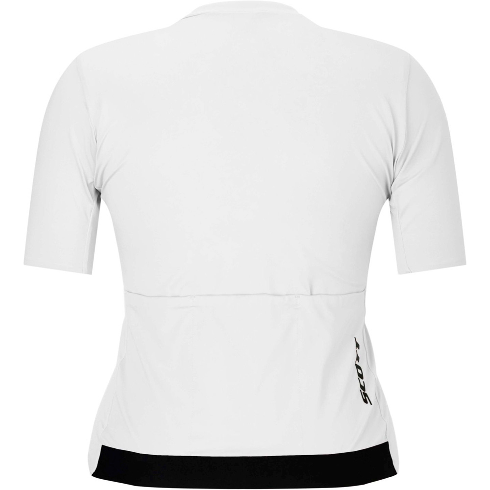 Scott maillot manga corta mujer MAILLOT WS ULTD SS BLANCO vista trasera