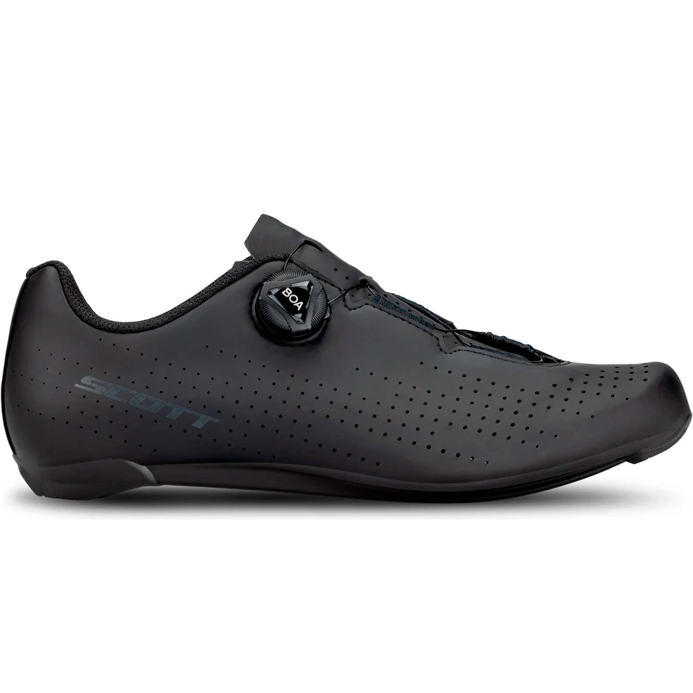 Scott zapatillas ciclismo carretera ROAD COMP NEGRO lateral exterior