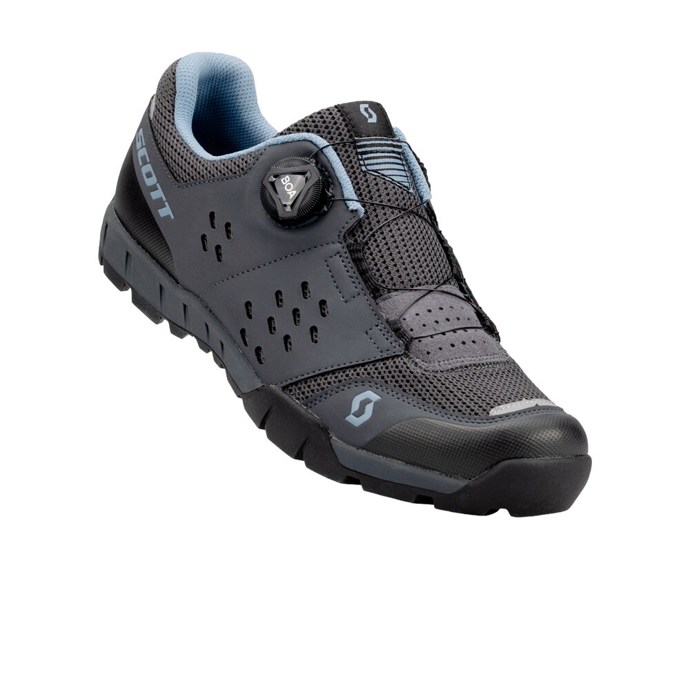 Scott zapatillas mtb ZAPATILLAS WSALL MOUNTAIN CRUS-R GRIS lateral interior