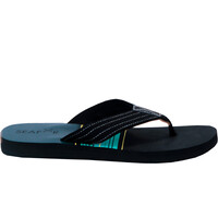 Seafor chanclas hombre LOGAN FLIP FLOP NEGRO lateral exterior