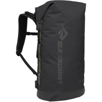 Seatosummit bolsa estanca MOCHILA ESTANCA BIG RIVER 30L NEGRO vista frontal
