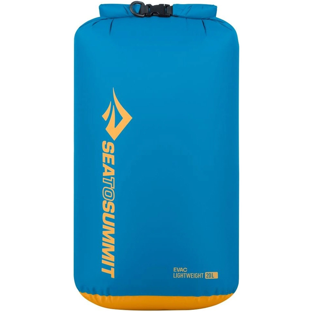 Seatosummit bolsa estanca SACO ESTANCO EVAC 20L AZUL vista frontal