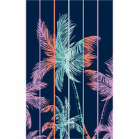 Secaneta toallas playa 100X170 WADANA AZUL
