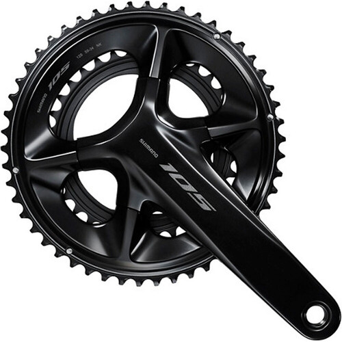 SHIMANO CRANKSET 12-SPEED negro