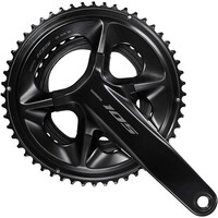 Shimano bielas carretera CRANKSET 12-SPEED NEGRO vista frontal