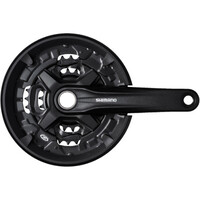 Shimano bielas mtb BIELAS 9V.  vista frontal