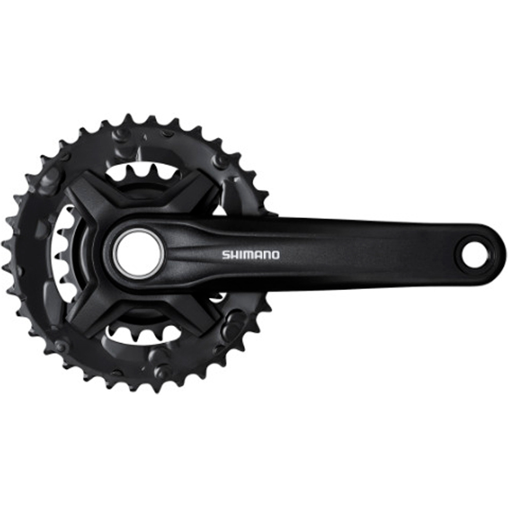 Shimano bielas mtb Bielas 9v.FC-MT210-2 36/22T 170mm  vista frontal