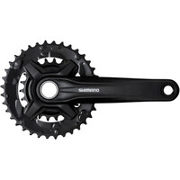 Shimano bielas mtb Bielas 9v.FC-MT210-2 36/22T 170mm  vista frontal