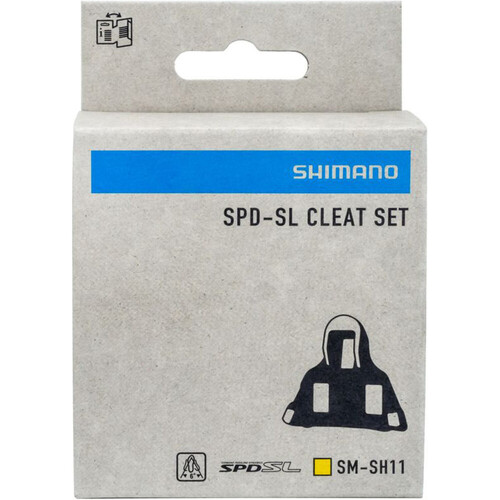 Shimano calas bicicleta SM-SH11 6 GRADOS AMARILLO