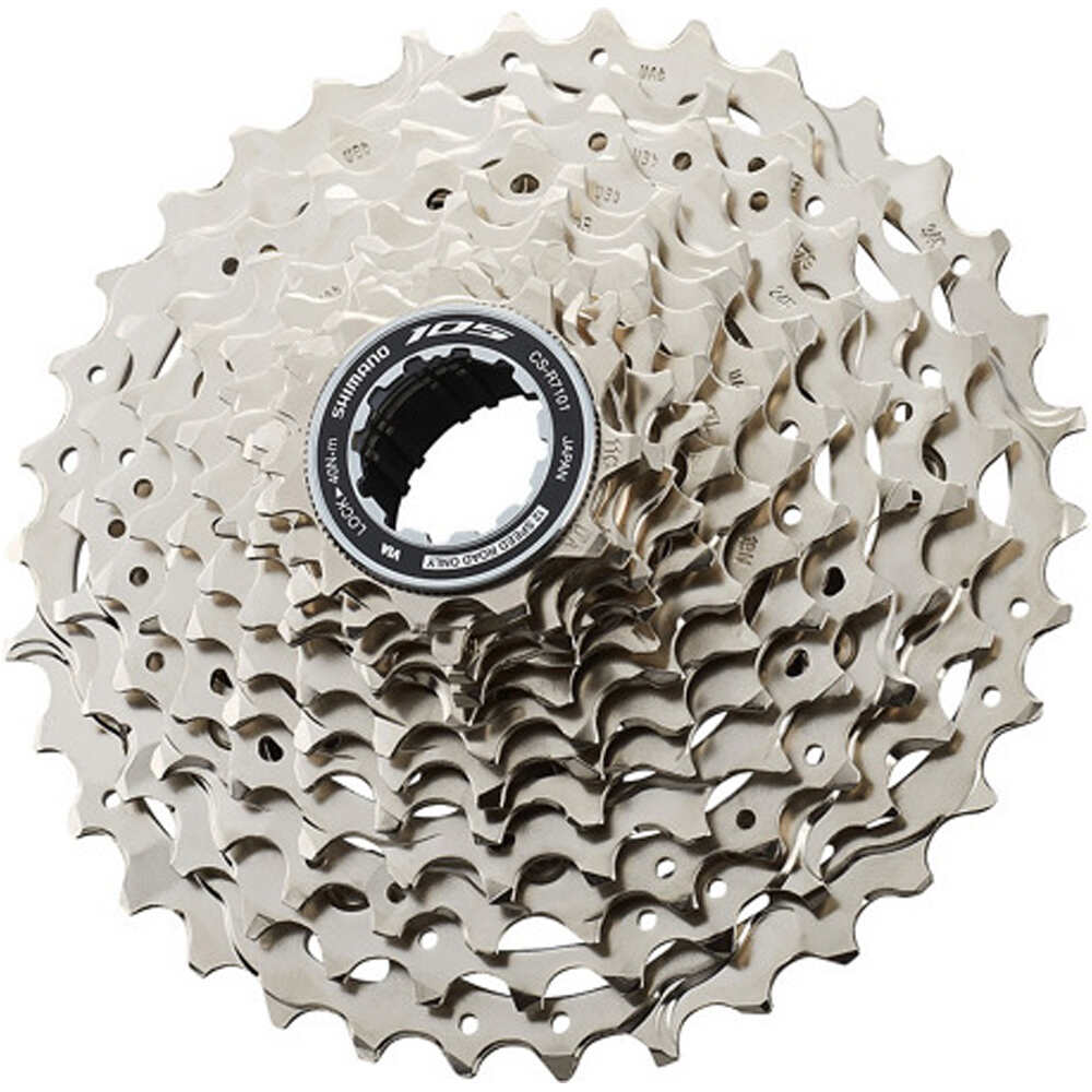 Shimano cassette bicicleta carretera 105 CASSETTE CS-R7101-12  02