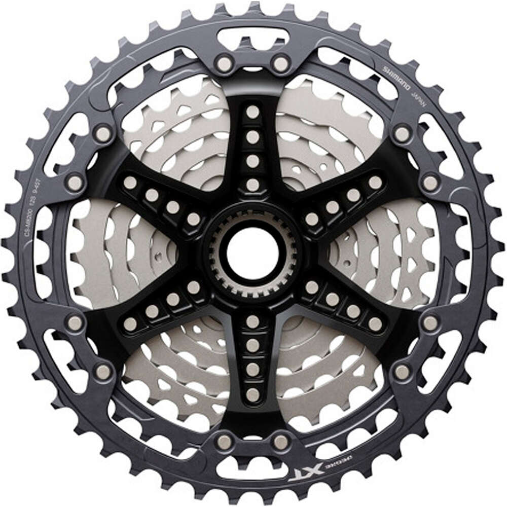 Shimano cassette bicicleta carretera CASSETTE M8200 DEORE XT 12 SPEED 9-45T  03