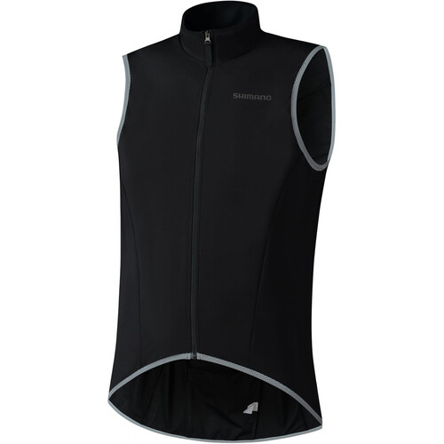 Shimano chaleco ciclismo cortavientos MAESTRALE VEST WARM NEGRO