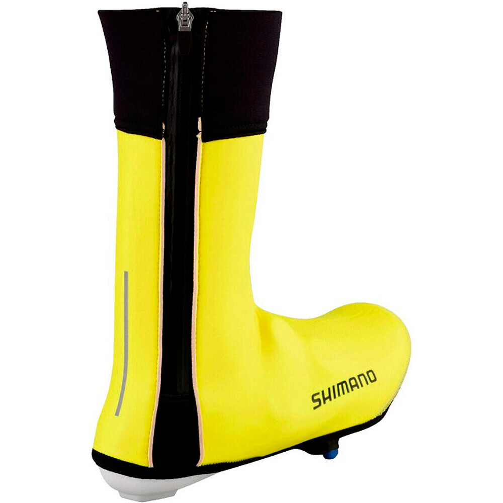 Shimano cubrezapatillas ciclismo DUAL FIT CR SHOE COVER AMARILLO vista detalle