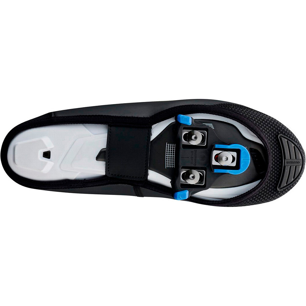Shimano cubrezapatillas ciclismo DUAL FIT CR SHOE COVER NEGRO vista trasera