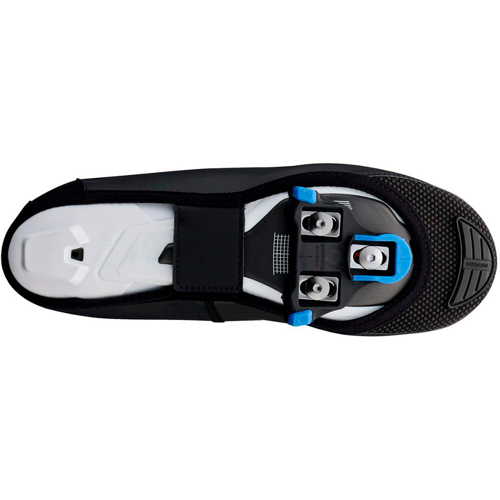 Shimano cubrezapatillas ciclismo DUAL FIT H2O SHOE COVER NEGRO vista trasera