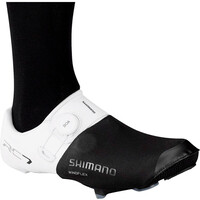 Shimano cubrezapatillas ciclismo DUAL FIT WINDFLEX TOE SHOE COVER NEGRO vista frontal