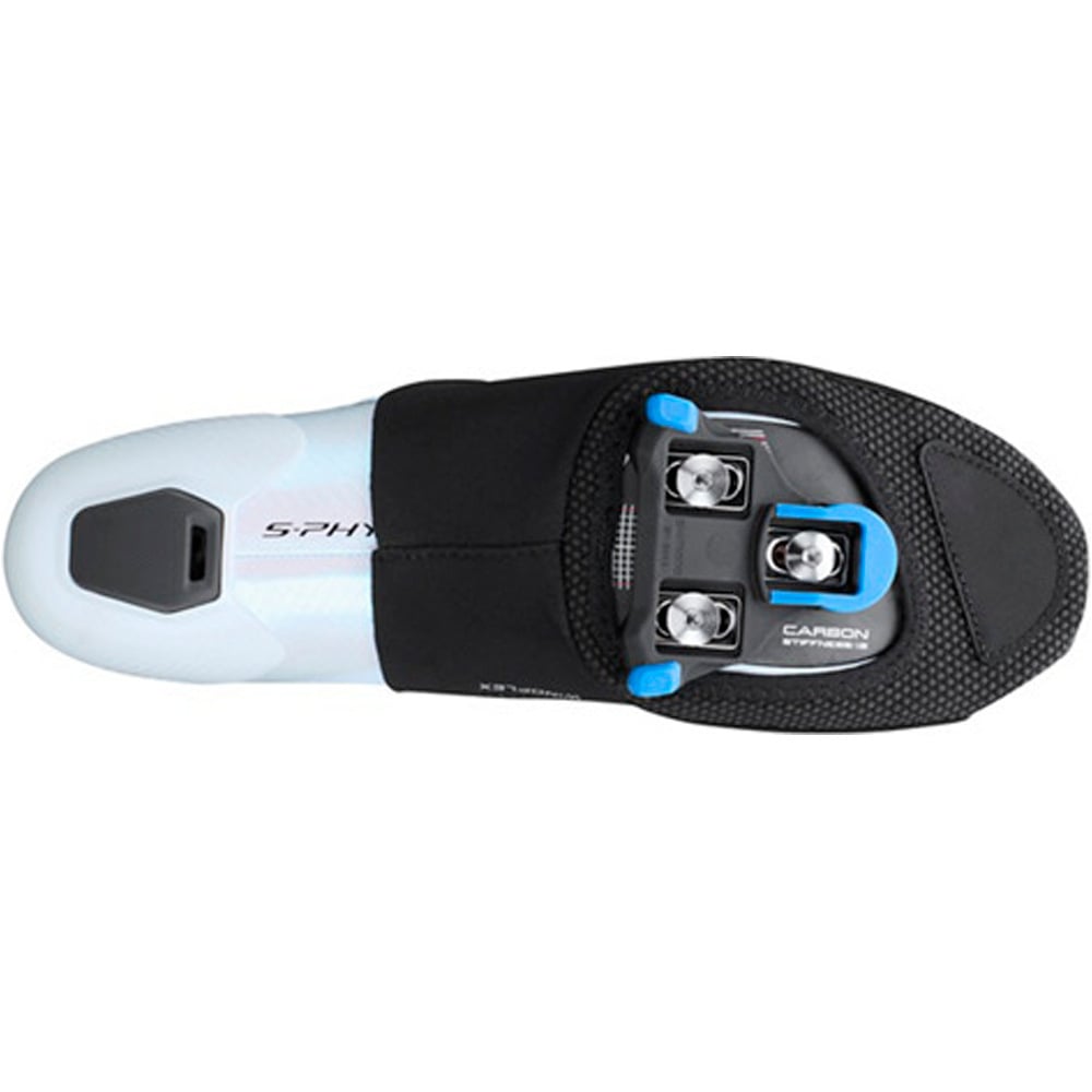 Shimano cubrezapatillas ciclismo S-PHYRE HALF SHOE COVER NEGRO vista trasera