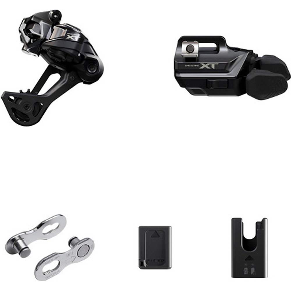 Shimano grupo mtb DI2 UPGRADE KIT XT (M8250)  vista frontal