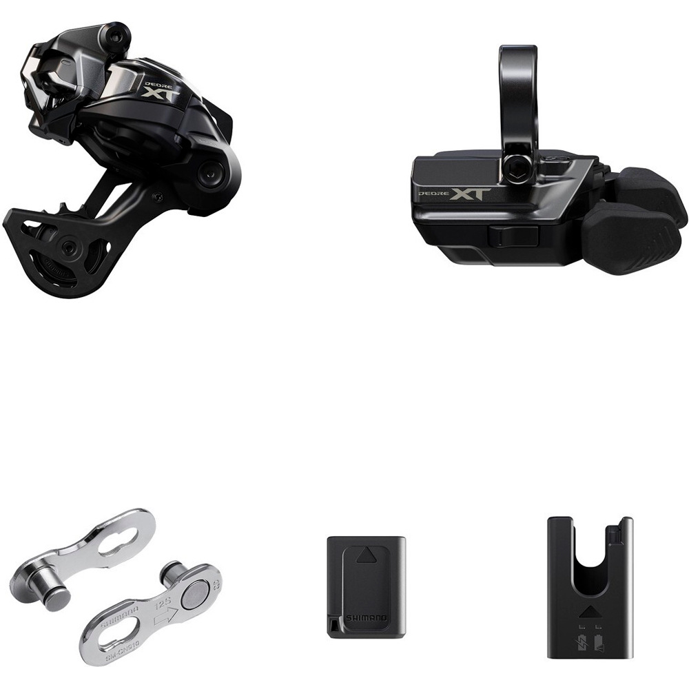Shimano grupo mtb DI2 UPGRADE KIT XT (M8250)  vista frontal
