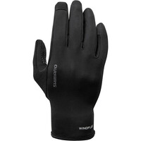 Shimano guantes ciclismo invierno Windflex Gloves NEGRO vista frontal