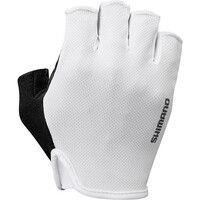 Shimano guantes cortos ciclismo AIRWAY BLANCO vista frontal