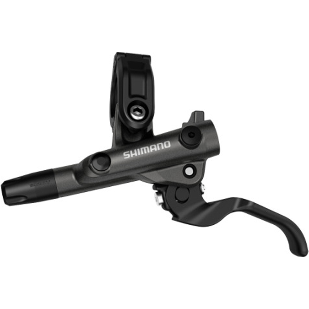 Shimano juego manetas cambio/frenos bicicleta BRAKE LEVER LEFT 2-FGR NEGRO vista frontal