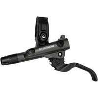 Shimano juego manetas cambio/frenos bicicleta BRAKE LEVER LEFT 2-FGR NEGRO vista frontal