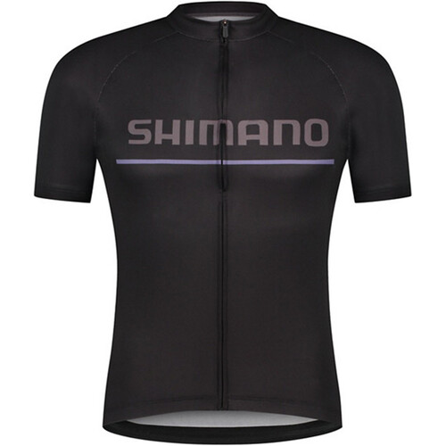 Shimano maillot manga corta hombre LOGO S.S. JERSEY NEGRO