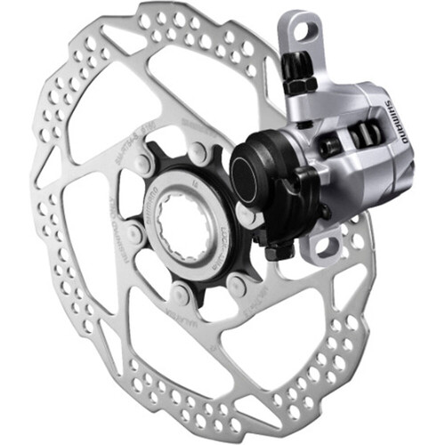 Shimano pastillas discos y accesorios freno Pinza Delantero Mecánica Plata PLATA