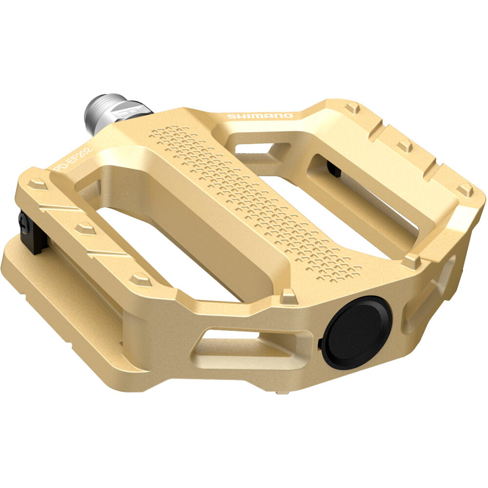 Shimano pedales plataforma PD-EF202 PLATAFORMA AMARILLO 01
