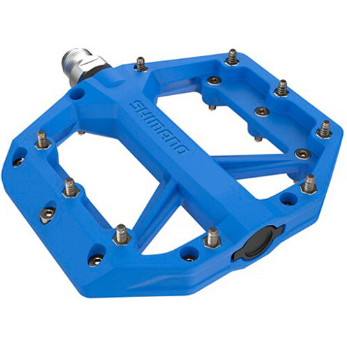 SHIMANO PEDAL FLAT FOR BMX/DH azul