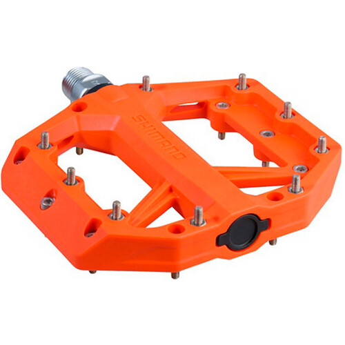 SHIMANO PEDAL FLAT FOR BMX/DH naranja