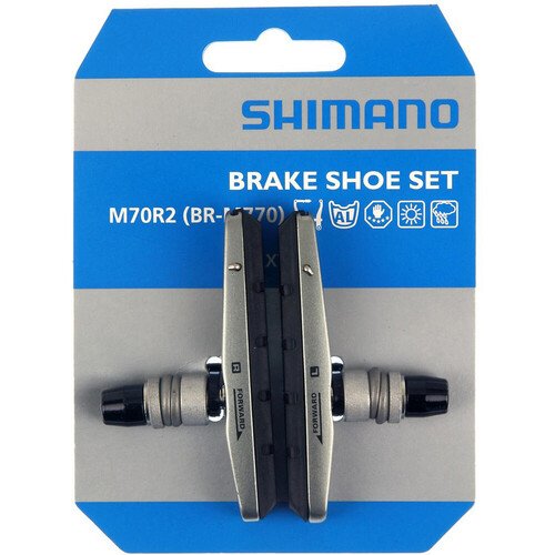 Shimano zapatas de freno bici ZAPATAS 1 PAR COMPLETAS M770, FRENADA 5 