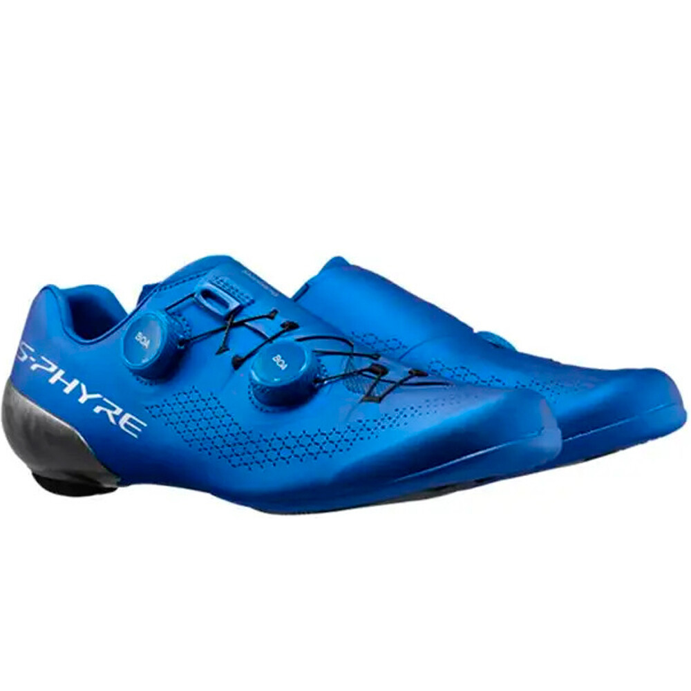 Shimano zapatillas ciclismo carretera Bicycle Shoes SH-RC910 AZUL lateral interior