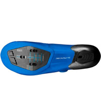 Shimano zapatillas ciclismo carretera Bicycle Shoes SH-RC910 AZUL vista superior