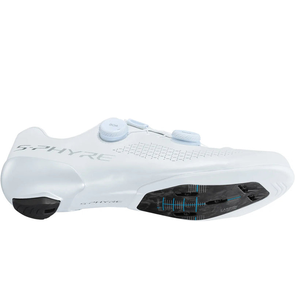 Shimano zapatillas ciclismo carretera Bicycle Shoes SH-RC910 Wide BLANCO vista superior