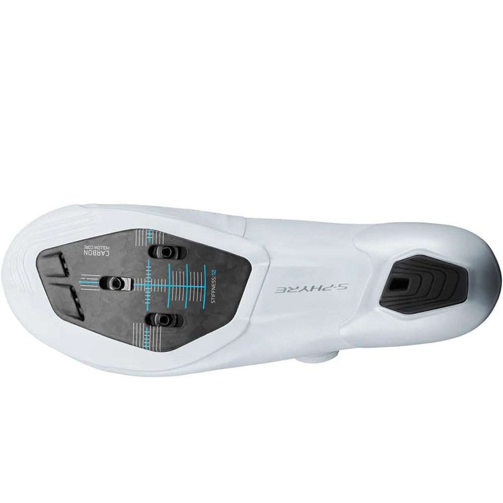 Shimano zapatillas ciclismo carretera Bicycle Shoes SH-RC910 Wide BLANCO vista trasera