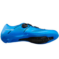 Shimano zapatillas ciclismo carretera RC503 AZUL vista trasera