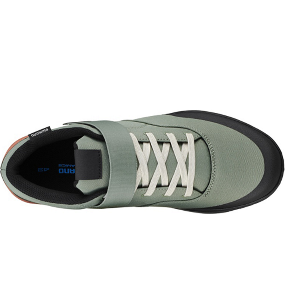 Shimano zapatillas mtb Bicycle Shoes SH-GE500 VERDE lateral interior