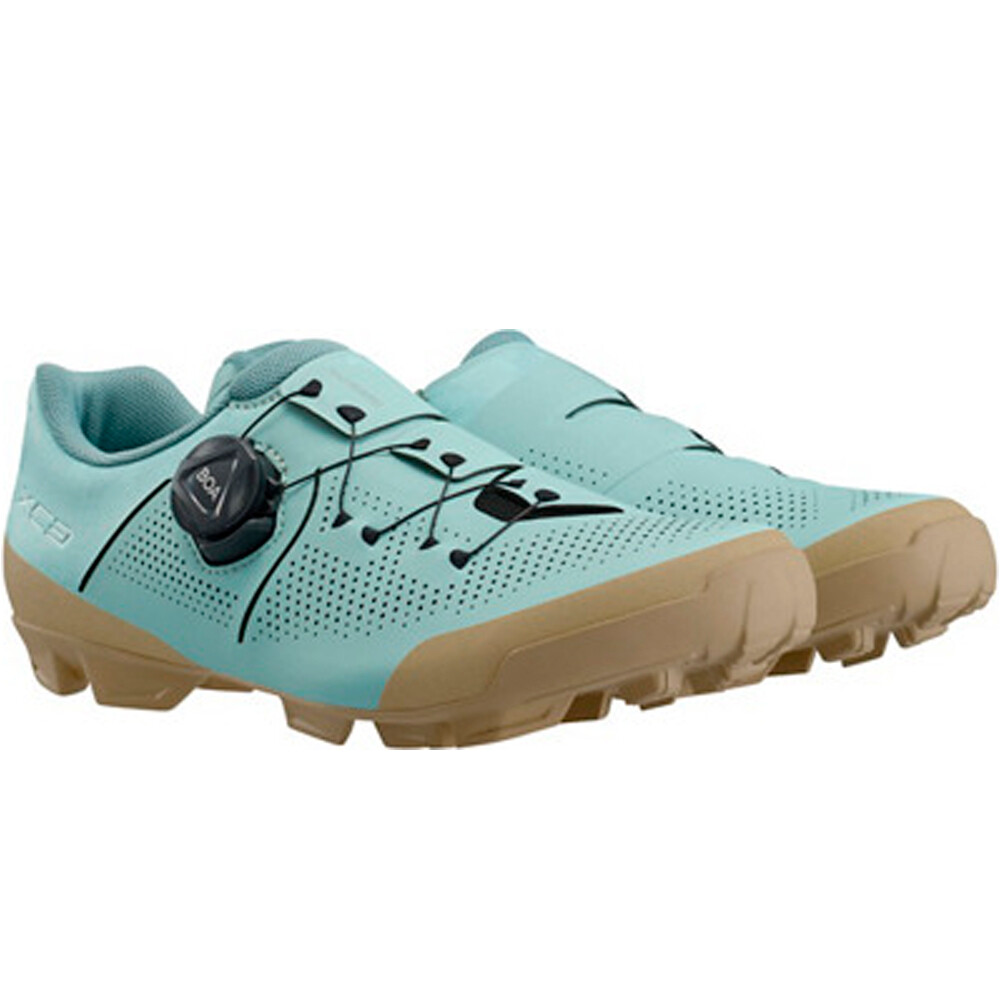Shimano zapatillas mtb BICYCLE SHOES XC302 AZUL lateral interior