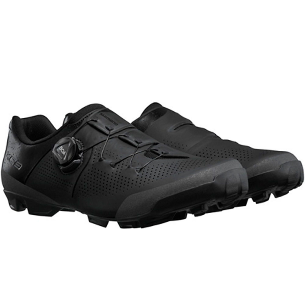 Shimano zapatillas mtb BICYCLE SHOES XC302 NEGRO lateral interior