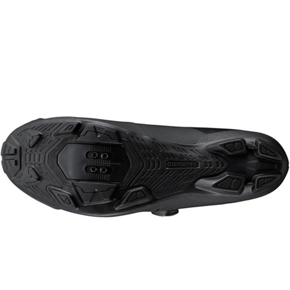 Shimano zapatillas mtb BICYCLE SHOES XC302 NEGRO vista superior