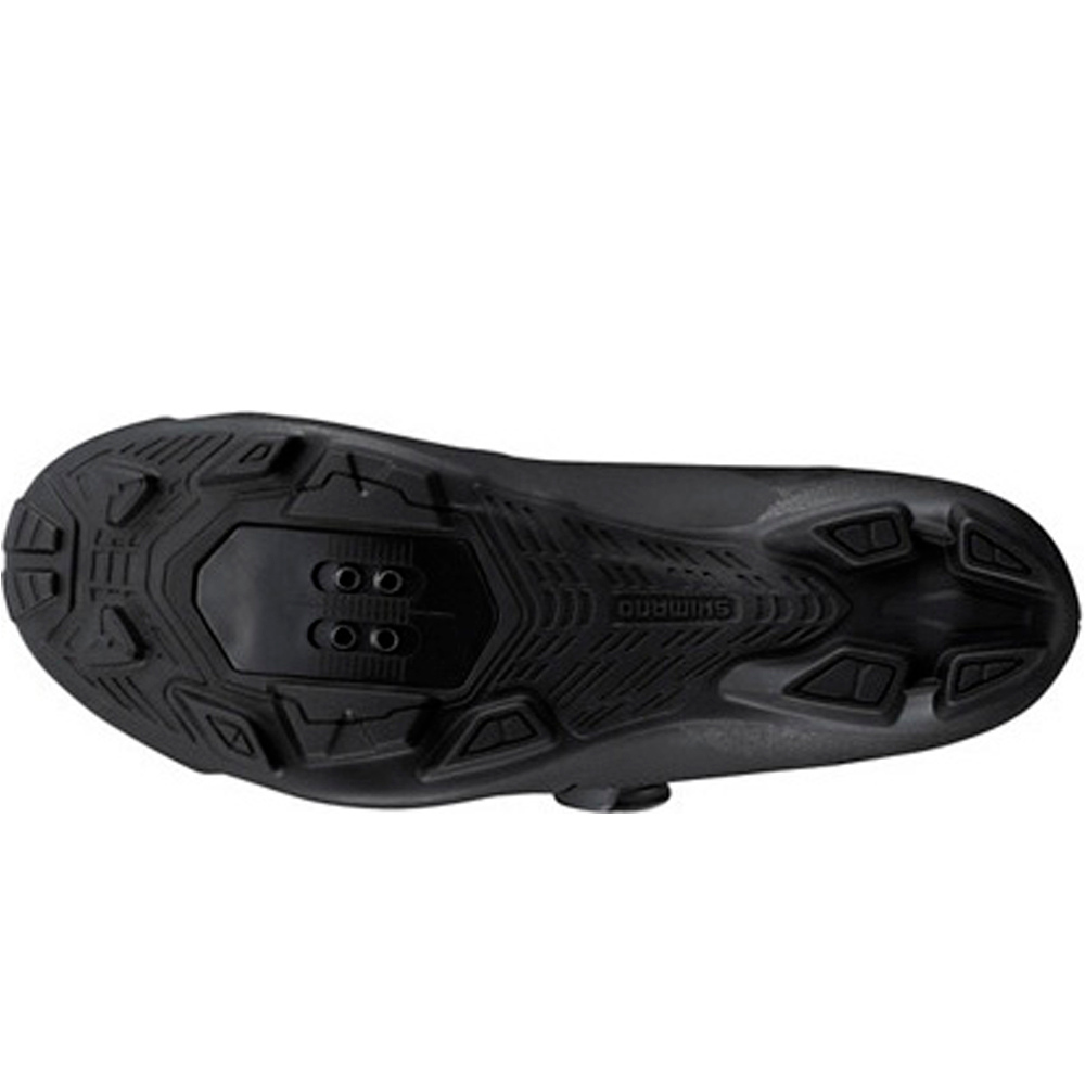 Shimano zapatillas mtb BICYCLE SHOES XC302 NEGRO vista superior