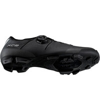 Shimano zapatillas mtb BICYCLE SHOES XC302 NEGRO vista trasera
