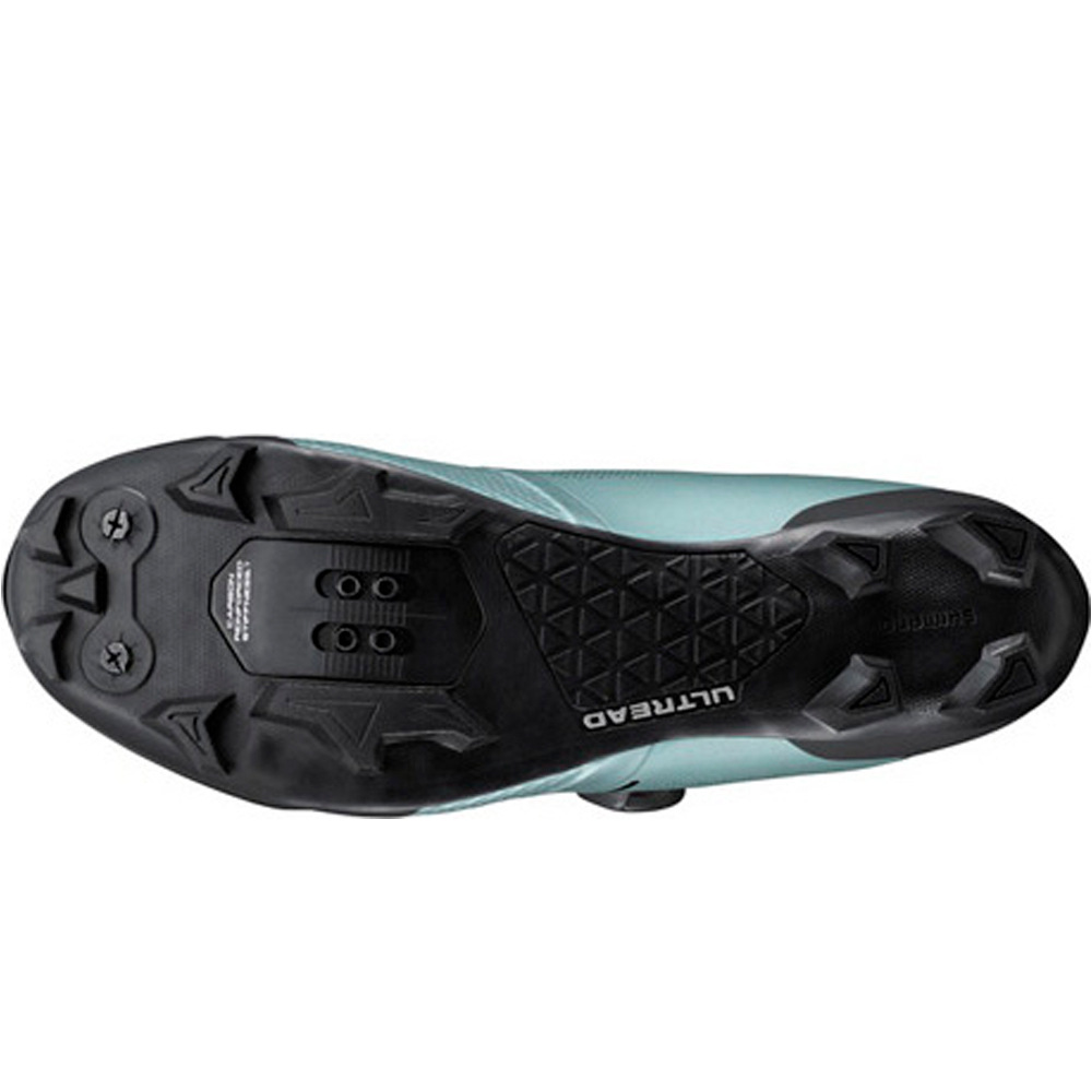 Shimano zapatillas mtb BICYCLE SHOES XC503 AZUL vista superior
